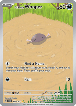 Paldean Wooper Paldea Evolved #221