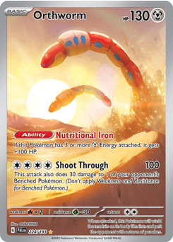 Orthworm Paldea Evolved #224