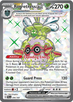Forretress ex Paldea Evolved #230