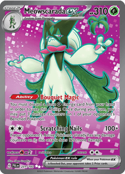 Meowscarada ex Paldea Evolved #231