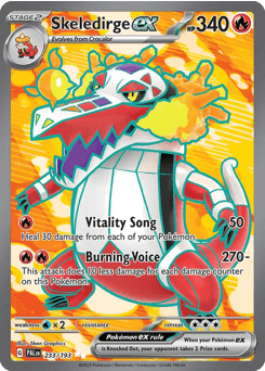 Skeledirge ex Paldea Evolved #233