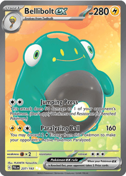 Bellibolt ex Paldea Evolved #237