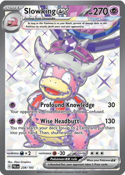 Slowking ex Paldea Evolved #238