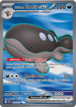 Paldean Clodsire ex Paldea Evolved #244
