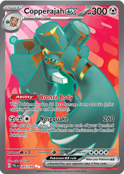 Copperajah ex Paldea Evolved #245