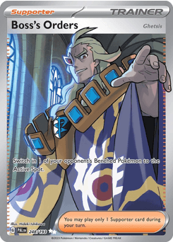 Boss's Orders (Ghetsis) Paldea Evolved #248
