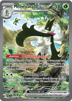 Meowscarada ex Paldea Evolved #256