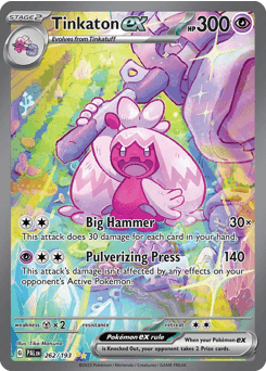 Tinkaton ex Paldea Evolved #262
