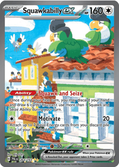 Squawkabilly ex Paldea Evolved #264