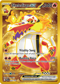 Skeledirge ex Paldea Evolved #272