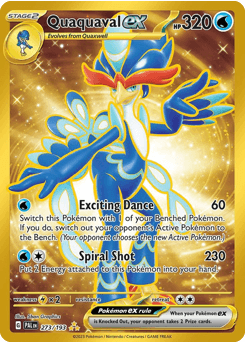 Quaquaval ex Paldea Evolved #273
