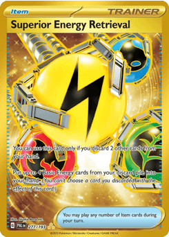 Superior Energy Retrieval Paldea Evolved #277