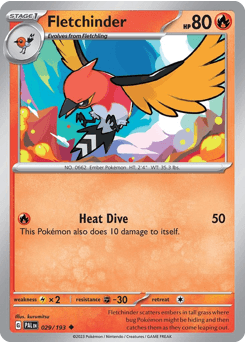 Fletchinder Paldea Evolved #29