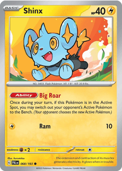 Shinx Paldea Evolved #68