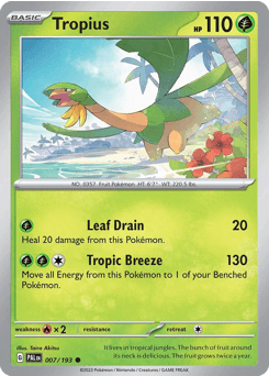 Tropius Paldea Evolved #7
