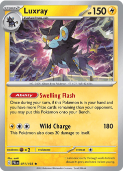Luxray Paldea Evolved #71