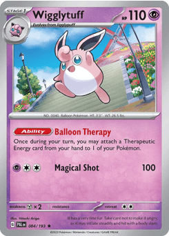 Wigglytuff Paldea Evolved #84
