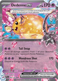 Dedenne ex Paldea Evolved #93