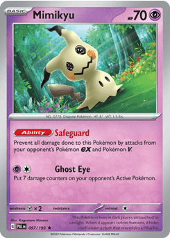Mimikyu Paldea Evolved #97