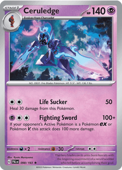 Ceruledge Paldea Evolved #98