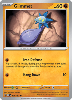 Glimmet Obsidian Flames #121