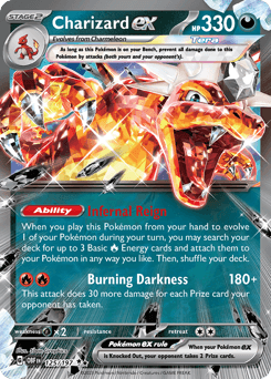 Charizard ex Obsidian Flames #125