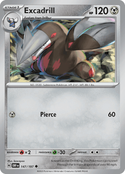 Excadrill Obsidian Flames #147