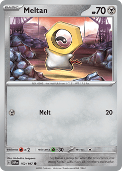 Meltan Obsidian Flames #152