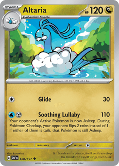 Altaria Obsidian Flames #160