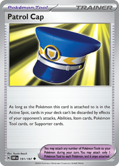 Patrol Cap Obsidian Flames #191