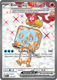 Eiscue ex Obsidian Flames #210