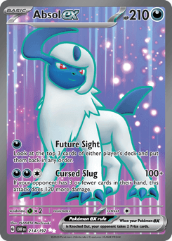Absol ex Obsidian Flames #214