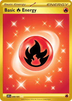 Basic Fire Energy Obsidian Flames #230