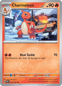 Charmeleon Obsidian Flames #27