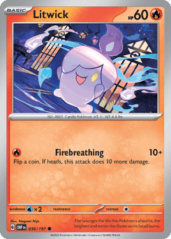 Litwick Obsidian Flames #36