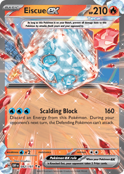 Eiscue ex Obsidian Flames #42
