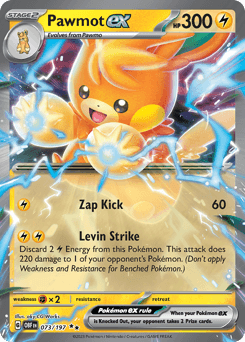 Pawmot ex Obsidian Flames #73