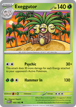 Exeggutor 151 #103