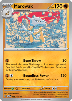 Marowak 151 #105