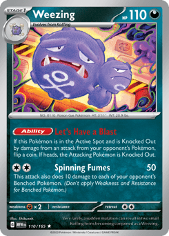 Weezing 151 #110