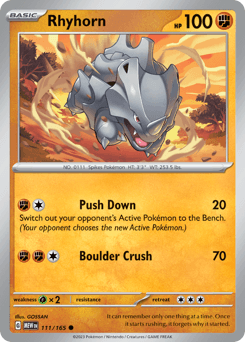 Rhyhorn 151 #111