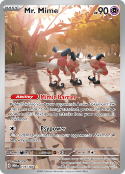 Mr. Mime 151 #179