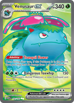 Venusaur ex 151 #182