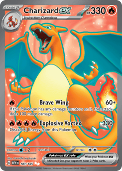 Charizard ex 151 #183