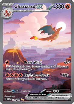Charizard ex 151 #199