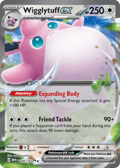 Wigglytuff ex 151 #40