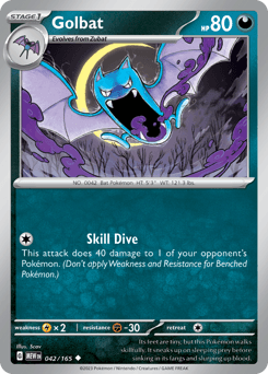 Golbat 151 #42