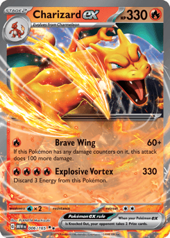 Charizard ex 151 #6