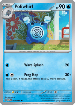 Poliwhirl 151 #61
