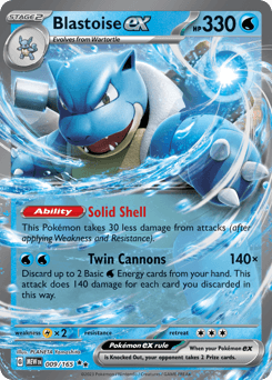 Blastoise ex 151 #9